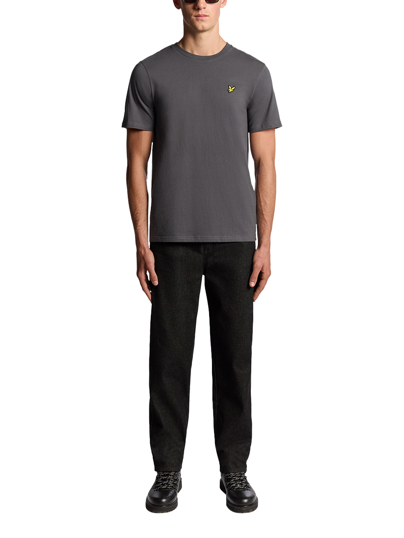 Product image 2 of 6, which shows Lyle & Scott Plain Cotton T-Shirt, X878 Shadow, XXL