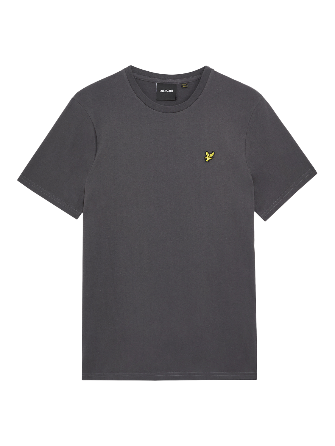 Product image 5 of 6, which shows Lyle & Scott Plain Cotton T-Shirt, X878 Shadow, XXL