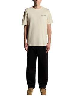 Lyle & Scott Script Cotton T-Shirt - view 2, Foam