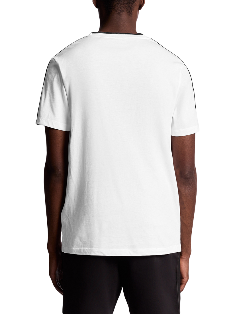 Product image 4 of 6, which shows Lyle & Scott Tape Cotton Blend T-Shirt, White, XXL