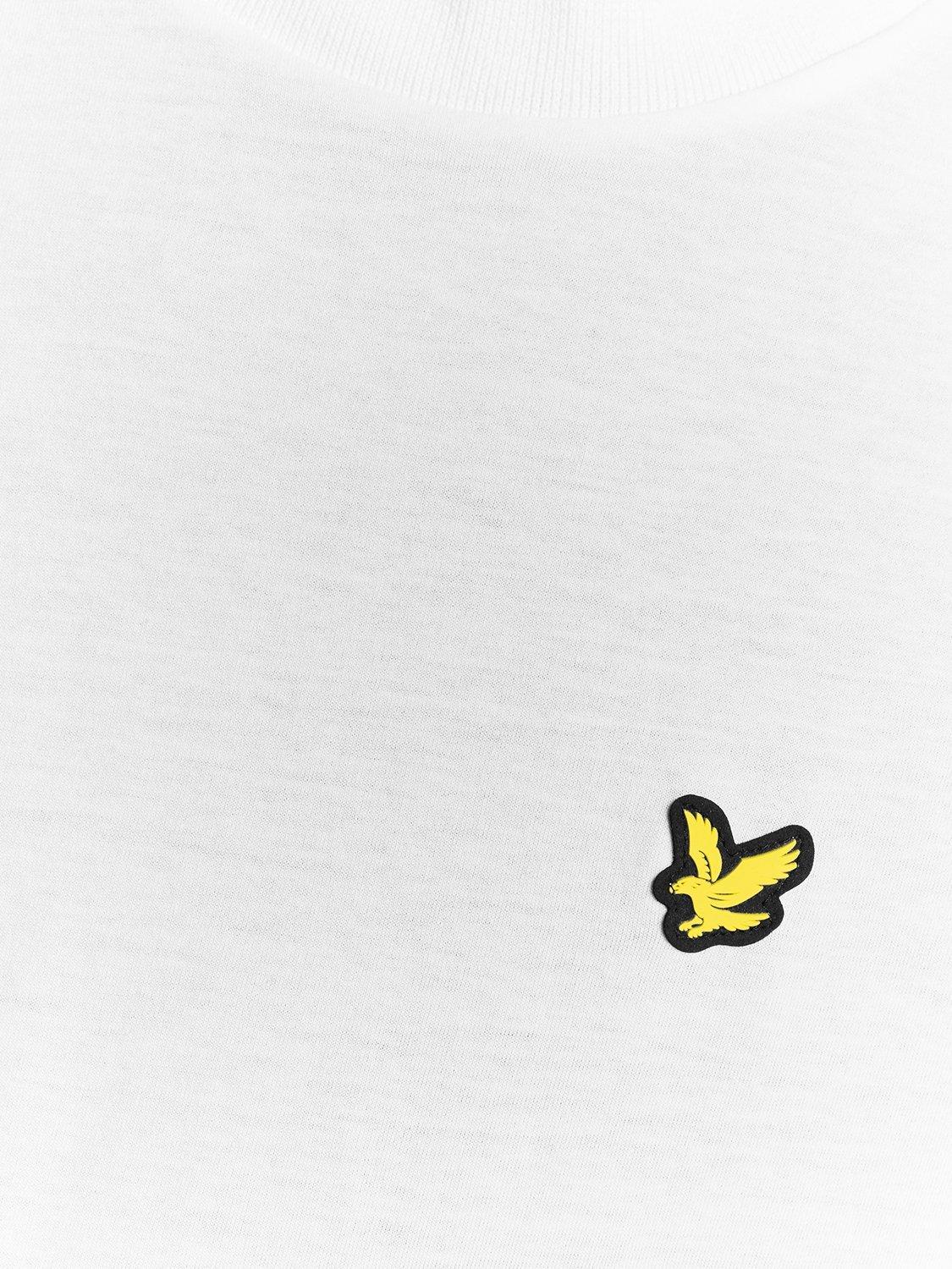 Product image 6 of 6, which shows Lyle & Scott Tape Cotton Blend T-Shirt, White, XXL