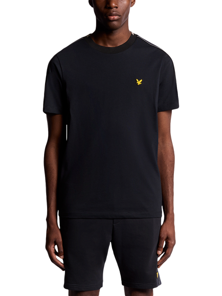 Lyle & Scott Tape Cotton Blend T-Shirt, Z271 Dark Navy