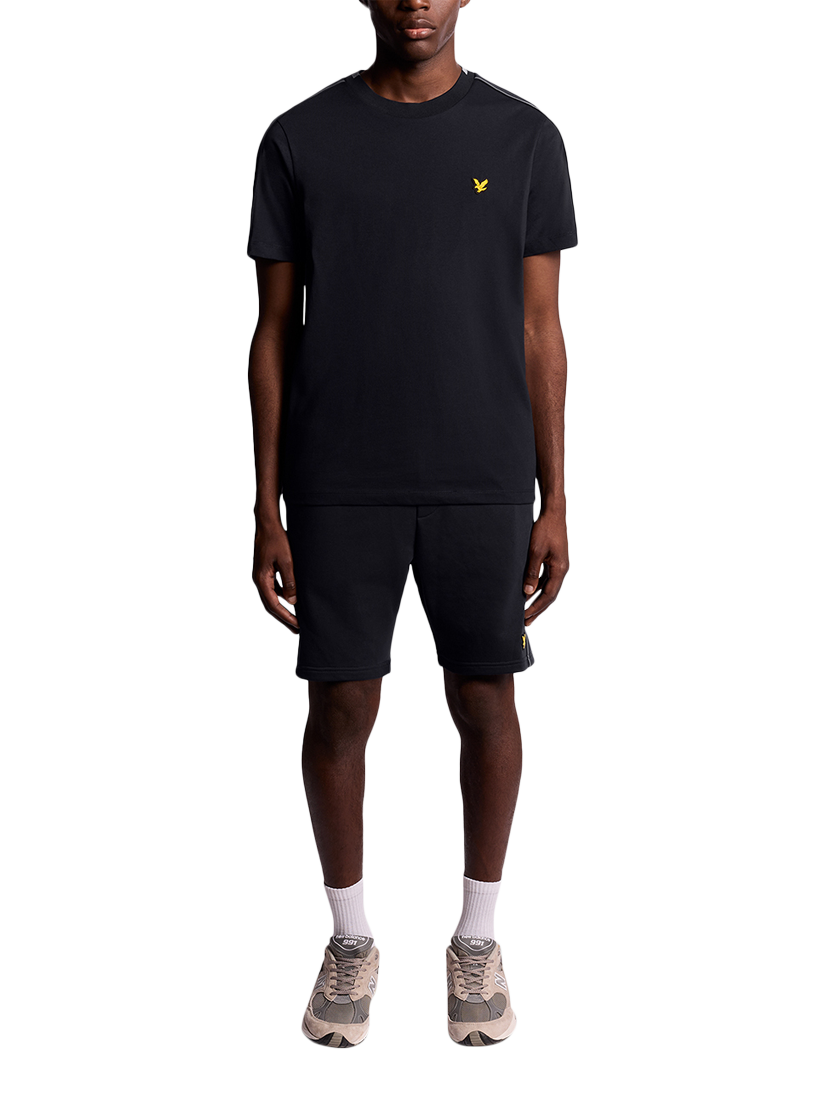 Product image 2 of 6, which shows Lyle & Scott Tape Cotton Blend T-Shirt, Z271 Dark Navy, XXL