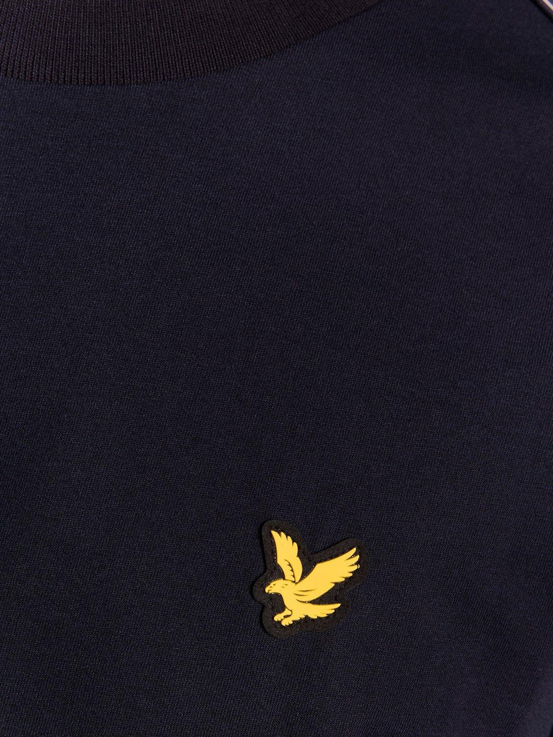 Product image 6 of 6, which shows Lyle & Scott Tape Cotton Blend T-Shirt, Z271 Dark Navy, XXL