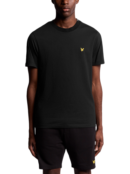 Lyle & Scott Tape Cotton Blend T-Shirt, Z865 Jet Black