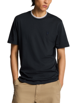 Lyle & Scott Short Sleeve Crew Neck T-Shirt, Dark Navy