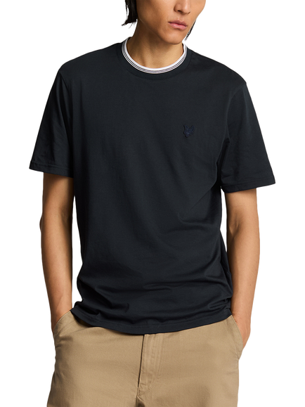 Lyle & Scott Short Sleeve Crew Neck T-Shirt, Dark Navy