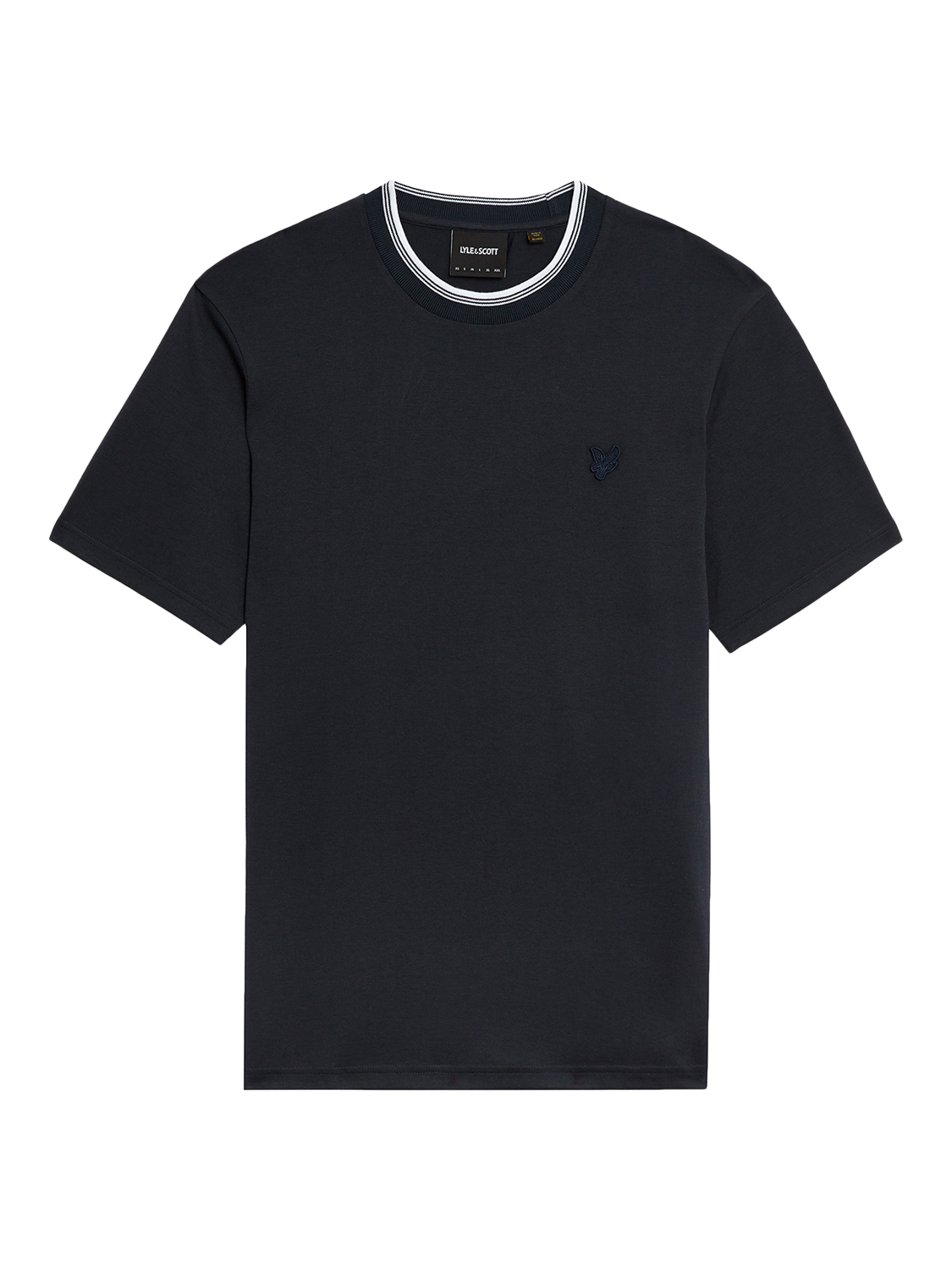 Product image 5 of 5, which shows Lyle & Scott Short Sleeve Crew Neck T-Shirt, Dark Navy, XXL