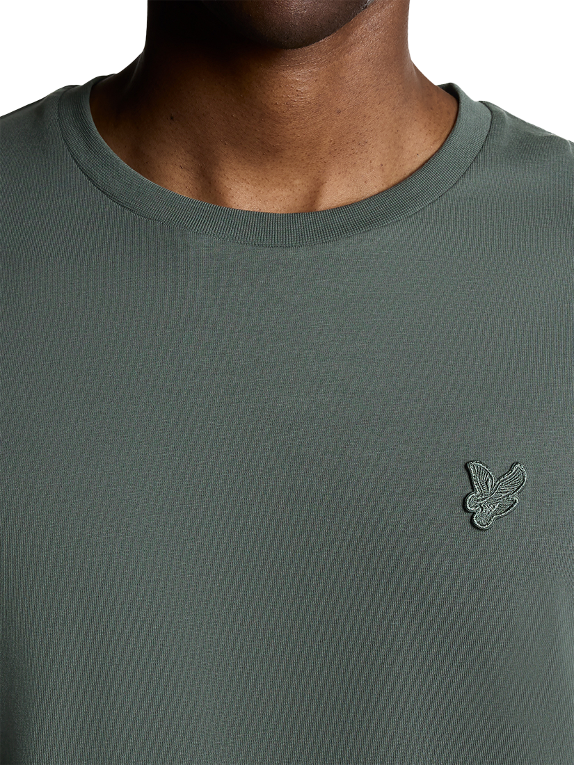 Product image 3 of 11, which shows Lyle & Scott Tonal Eagle T-Shirt, X887 Black Water, XXL