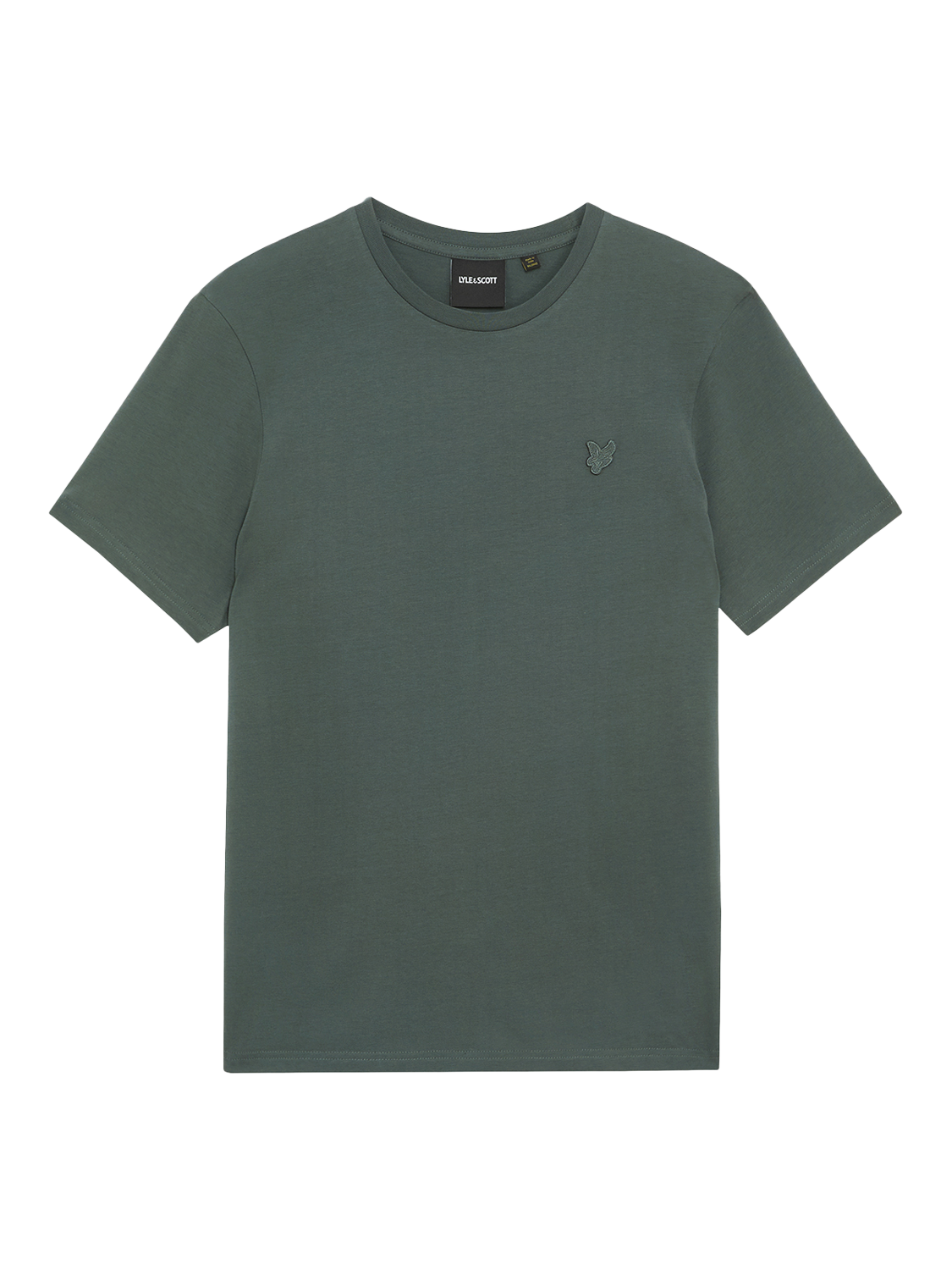 Product image 5 of 11, which shows Lyle & Scott Tonal Eagle T-Shirt, X887 Black Water, XXL