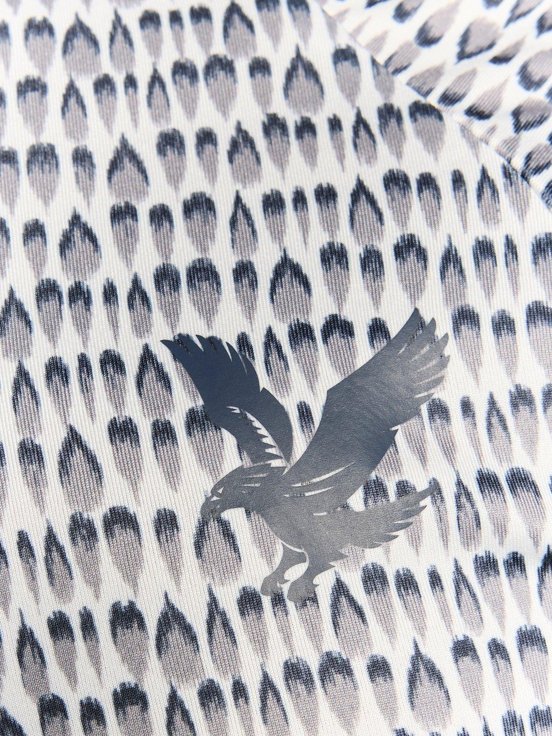 Product image 6 of 6, which shows Lyle & Scott Golf Divot Short Sleeve Collar Polo Shirt, White, XXL