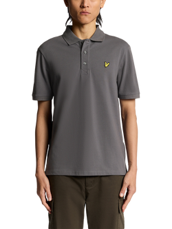 Lyle & Scott Cotton Blend Polo Shirt, Shadow