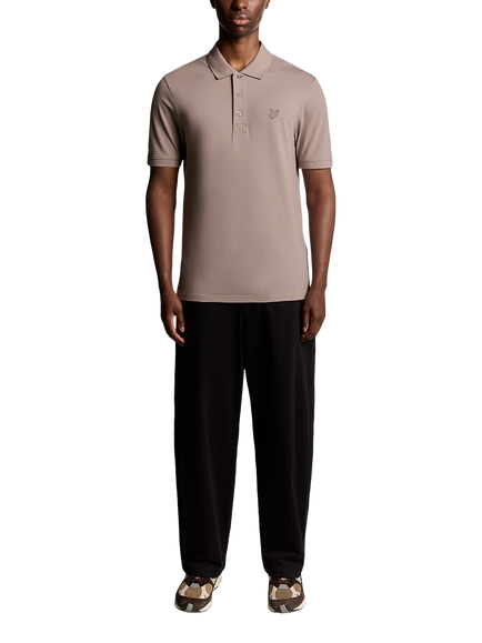 Lyle & Scott Superfine Cotton Blend Regular Fit Short Sleeve Polo Shirt - view 2, Fife