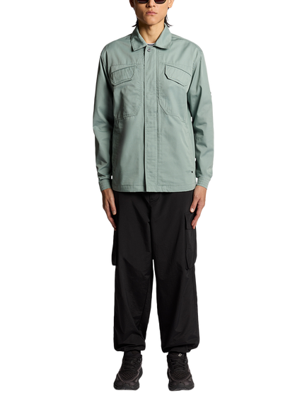 Lyle & Scott Pocket Overshirt - view 2, Cold Mint