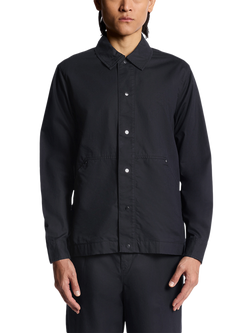 Lyle & Scott Workwear Cotton Blend Overshirt, W835 Lacquer
