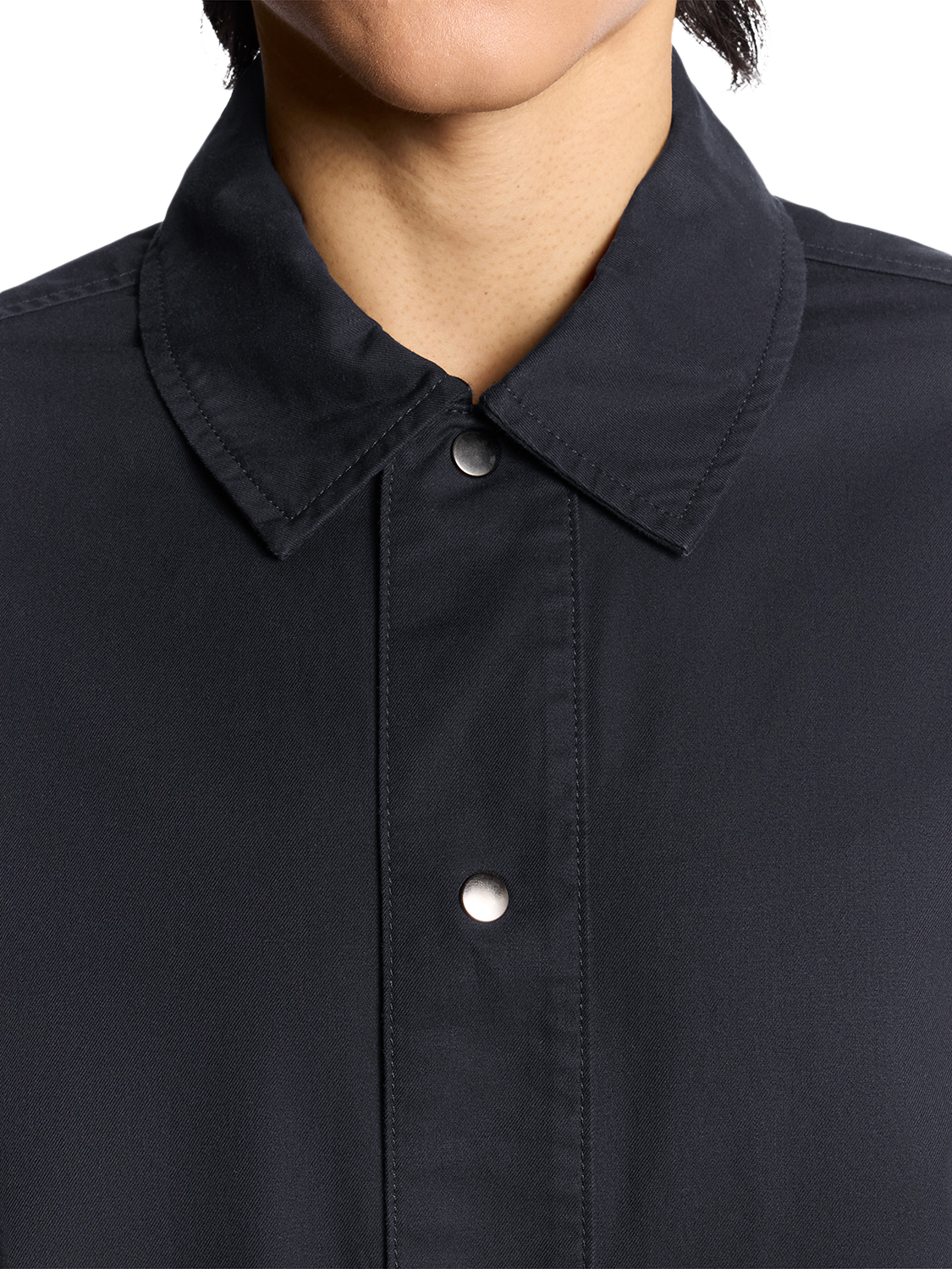 Product image 3 of 6, which shows Lyle & Scott Workwear Cotton Blend Overshirt, W835 Lacquer, XXL