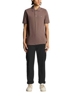 Lyle & Scott Cotton Cargo Trousers, Jet Black
