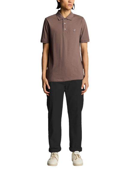 Lyle & Scott Cotton Cargo Trousers, Jet Black