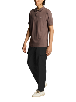 Lyle & Scott Cotton Cargo Trousers - view 2, Jet Black