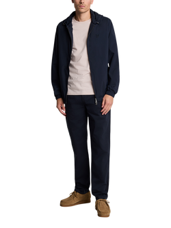 Lyle & Scott Straight Cotton Chinos, Dark Navy