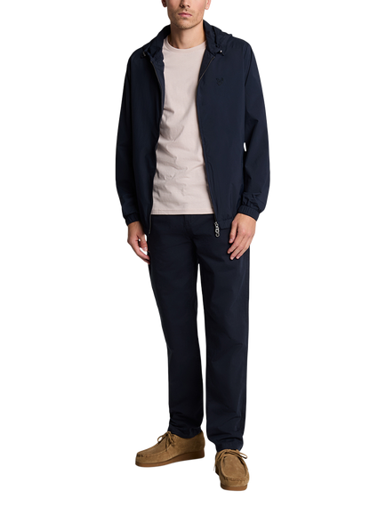 Lyle & Scott Straight Cotton Chinos, Dark Navy