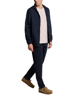 Lyle & Scott Straight Cotton Chinos - view 2, Dark Navy