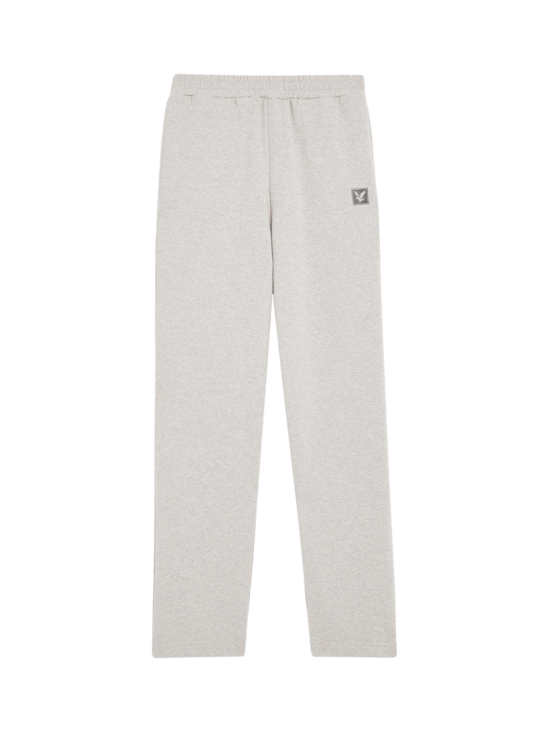 Product image 5 of 6, which shows Lyle & Scott Straight Cotton Blend Joggers, Oatmeal Marl, XS