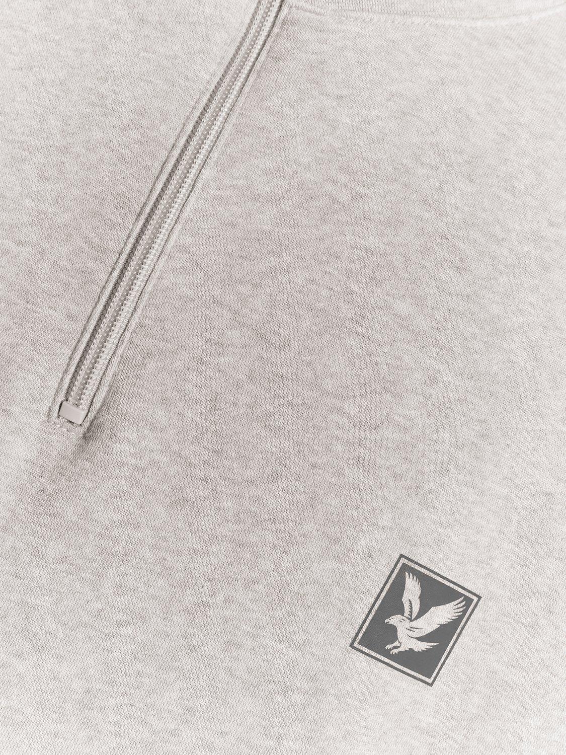 Product image 6 of 6, which shows Lyle & Scott Straight Cotton Blend Joggers, Oatmeal Marl, XS