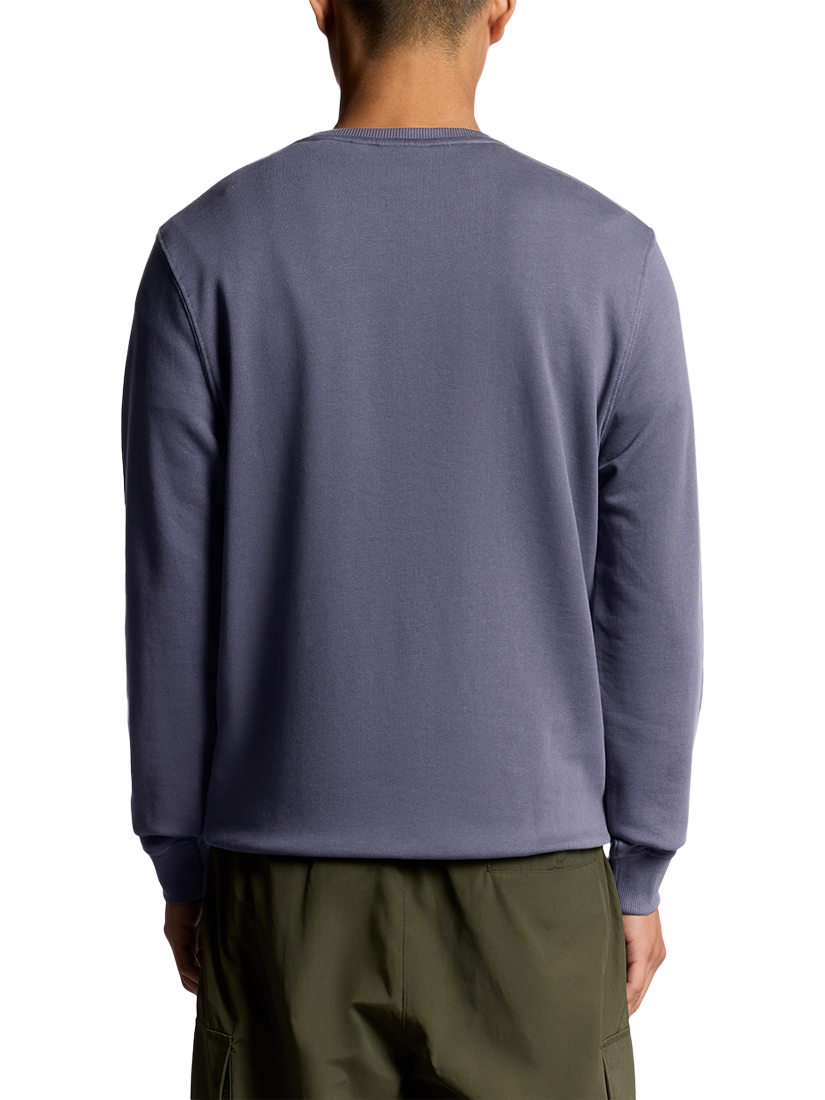 Product image 4 of 6, which shows Lyle & Scott Crew Neck Cotton Sweatshirt, Graystone, XS