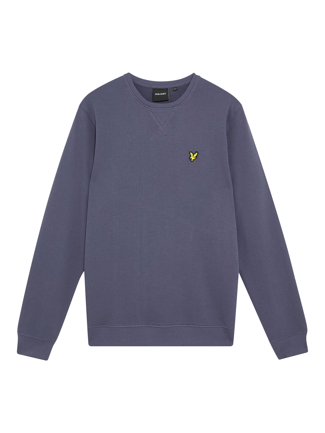 Product image 5 of 6, which shows Lyle & Scott Crew Neck Cotton Sweatshirt, Graystone, XS