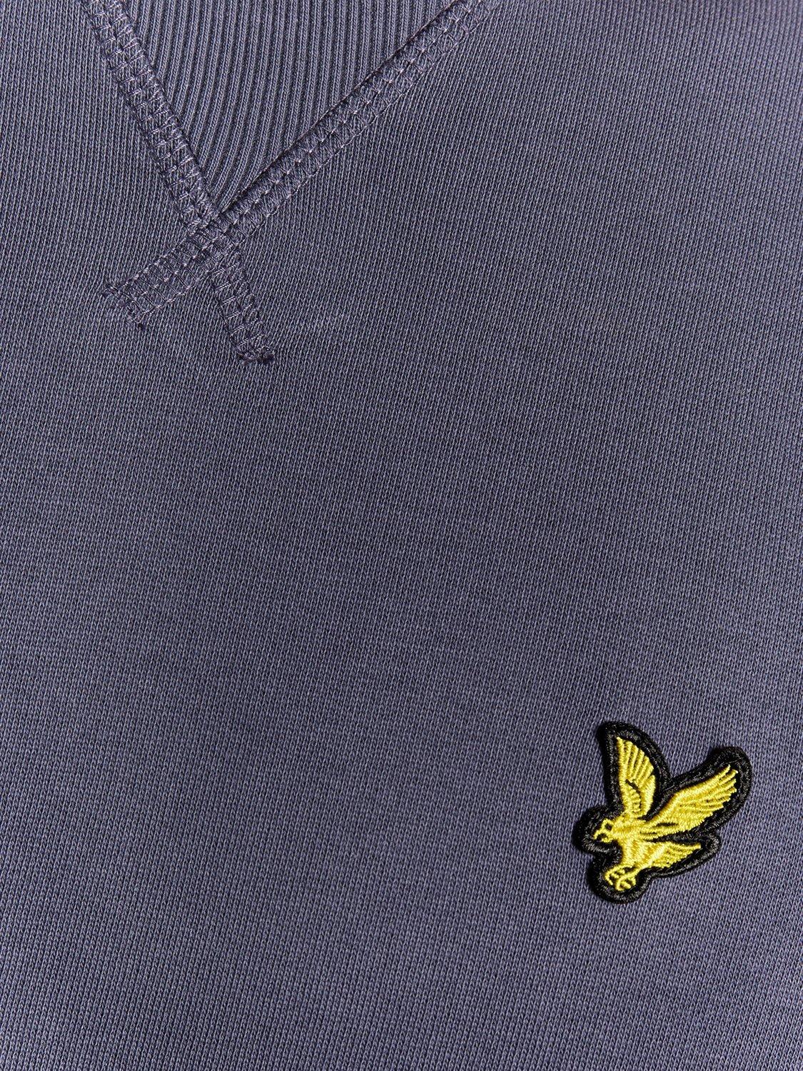 Product image 6 of 6, which shows Lyle & Scott Crew Neck Cotton Sweatshirt, Graystone, XS