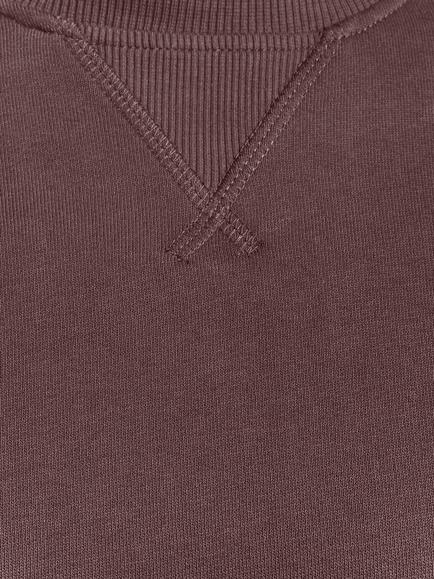 Lyle & Scott Logo Crew Neck Cotton Sweatshirt - view 2, Espresso