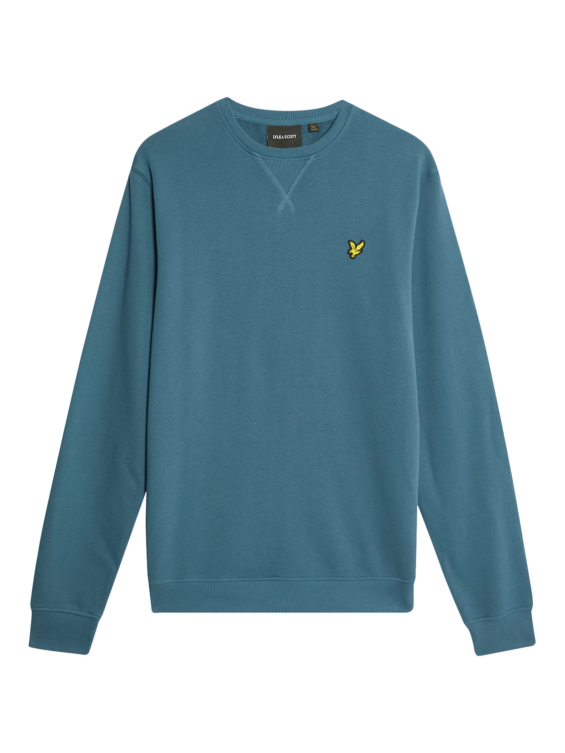 Product image 5 of 6, which shows Lyle & Scott Crew Neck Sweatshirt, Deep Water, XXL