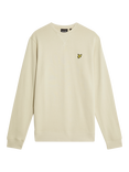 Lyle & Scott Crew Neck Cotton Sweatshirt, Grey Taupe
