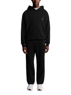 Lyle & Scott Cotton Blend Lounge Hoodie - view 2, Jet Black