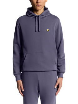 Lyle & Scott Golden Eagle Cotton Hoodie, Graystone