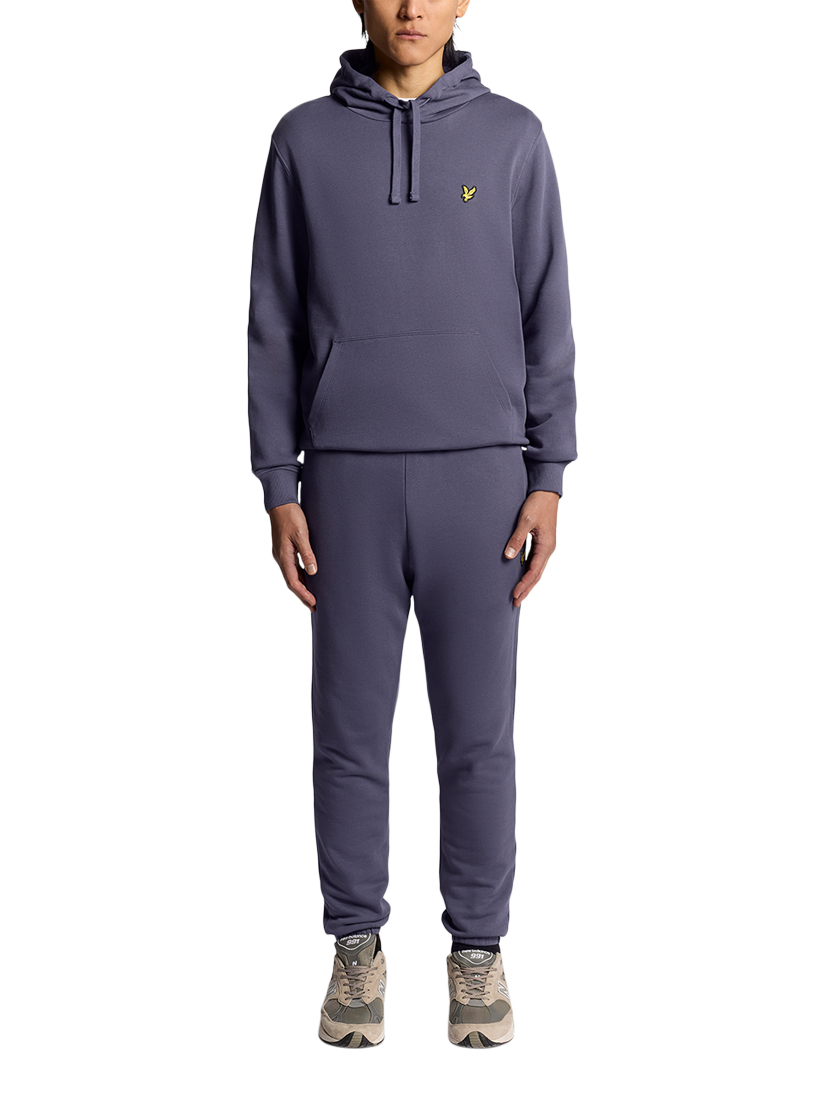 Product image 2 of 6, which shows Lyle & Scott Golden Eagle Cotton Hoodie, Graystone, XS