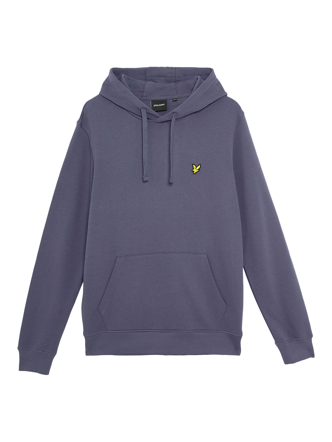 Product image 5 of 6, which shows Lyle & Scott Golden Eagle Cotton Hoodie, Graystone, XS