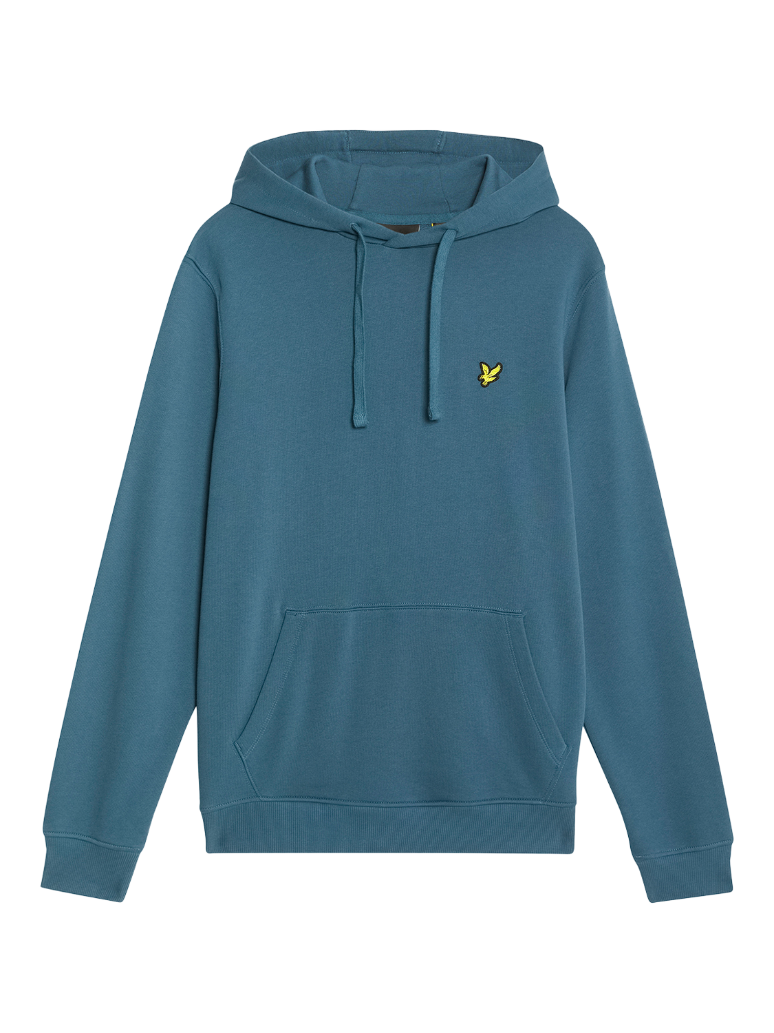 Product image 5 of 6, which shows Lyle & Scott Golden Eagle Cotton Hoodie, Deep Water, XS