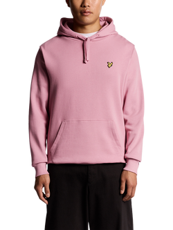 Lyle & Scott Golden Eagle Cotton Hoodie, Garden Rose