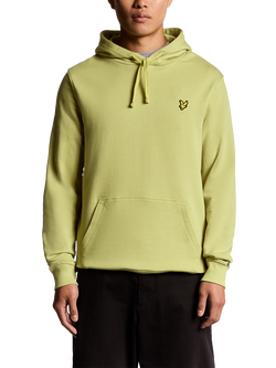 Lyle & Scott Golden Eagle Cotton Hoodie, Pale Willow