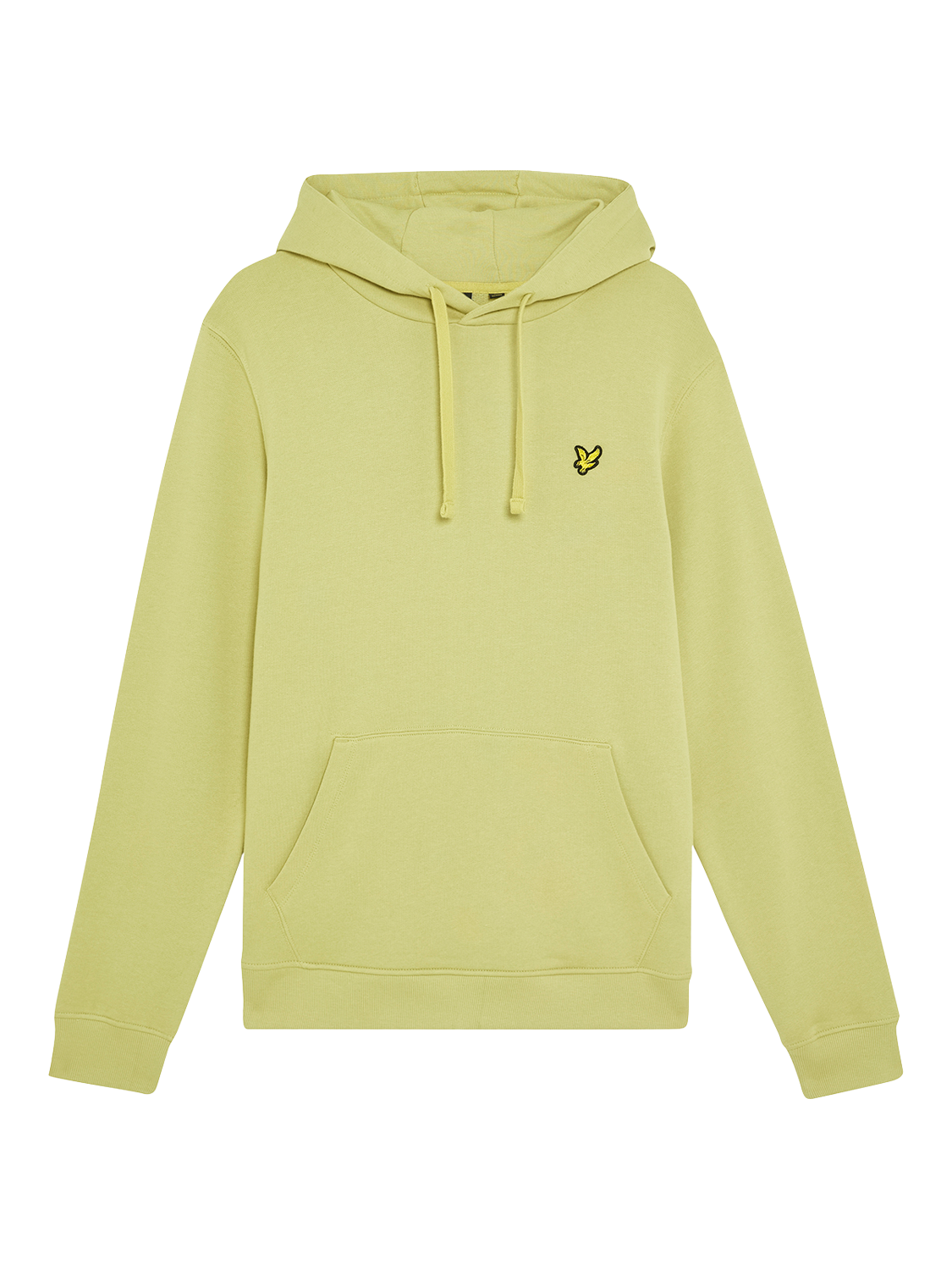 Product image 5 of 6, which shows Lyle & Scott Golden Eagle Cotton Hoodie, Pale Willow, XXL