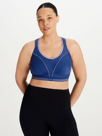 Shock Absorber Ultimate Run Sports Bra, Navy Blue