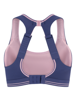 Shock Absorber Ultimate Run Sports Bra - view 2, Navy Blue