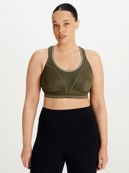 Shock Absorber Ultimate Run Sports Bra, Olive
