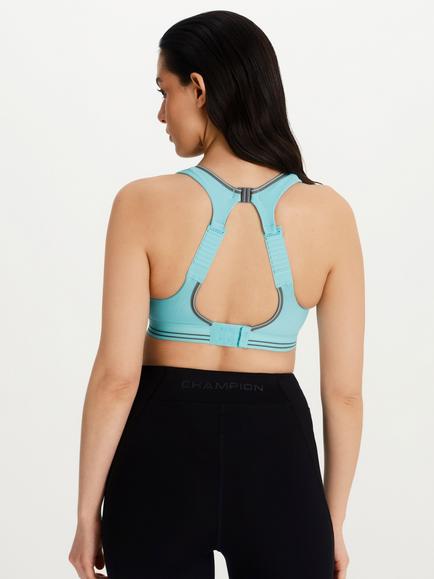 Shock Absorber Ultimate Run Sports Bra - view 2, Turquoise