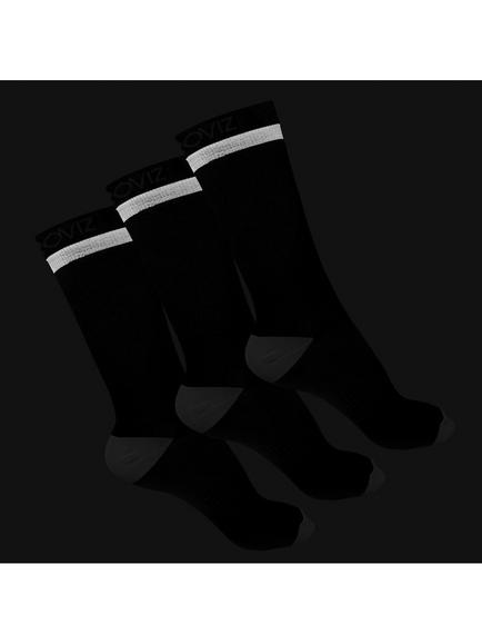 Proviz Reflective Mid Length Running Socks, Pack of 3 - view 2, Black