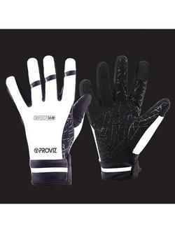 Proviz Reflective Waterproof Cycling Gloves, Silver - view 2, Silver