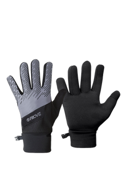 Proviz Light Reflective Running Gloves, Silver, Silver