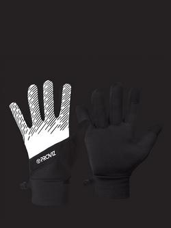 Proviz Light Reflective Running Gloves, Silver - view 2, Silver